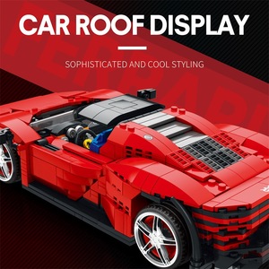 Reobrix 11026 Supercar Building Block Model 800+ Pieces Educational Toy for Unisex Children Age <b>8</b> 13 Years - Product Image 3