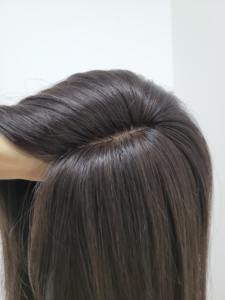 Peluca de Cabello Humano con Clip de 16 Pulgadas, Larga y Lisa, Ligera, Aspecto Natural, Envío Rápido - Product Image 4