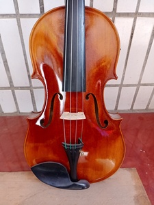 Haute qualité 406mm fait à la main alto table en épicéa européen dos en érable flammé beau son prix de gros Luthier expérimenté - Product Image 4