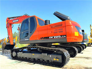 Excavatrice sur chenilles hydraulique Doosan Dh225 Dx225 d'occasion en bon état, d'origine coréenne, 25 tonnes, pour le Pérou - Product Image 2