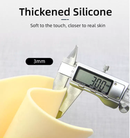 Peau d'entraînement en silicone pur jaune 30x20x0.3cm pour maquillage permanent, idéale pour débutants, pour la pratique du tatouage corporel