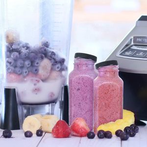 Bouteilles carrées en plastique PET de qualité alimentaire 250ml 350ml 400ml 500ml avec bouchon inviolable et étanche pour jus, thé et soda, couleur personnalisée - Product Image 5