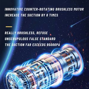 Aspiradora de Coche Inalámbrica HL107, Aspiradora de Mano Multifunción - Product Image 4