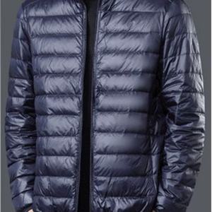 Nueva Chaqueta Acolchada de Plumón con Cuello Alto, Cálida y Versátil para Invierno, Ultraligera, para Hombre - Product Image 3