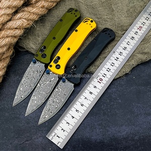 มีดพกพา Mini BUGUOUT 533-3 ดามัสกัส EDC อลูมิเนียมอัลลอยด์ สำหรับตั้งแคมป์ ล่าสัตว์ กิจกรรมกลางแจ้ง ปีนเขา อเนกประสงค์ - Product Image 5