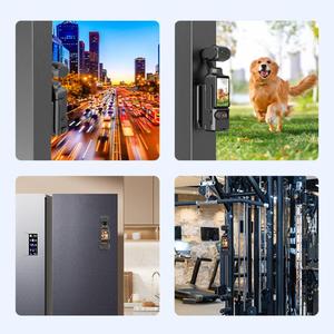 Venta al por mayor para DJI <span class=keywords><strong>Osmo</strong></span> <span class=keywords><strong>Pocket</strong></span> 3 PULUZ Soporte de Base de montaje magnético plegable Soporte de cámara de trípode de escritorio - Product Image 6