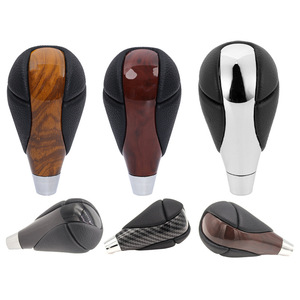 Toyota Lexus 8mm <b>Shift</b> <b>Knob</b> Leather Ergonomic Car Gear <b>Knob</b> Modification Accessory - Product Image 5