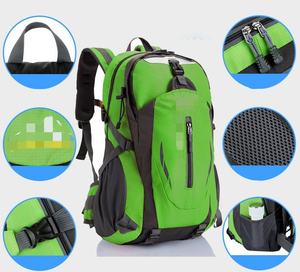 Grand sac à dos de randonnée pliable de sport de plein air étanche personnalisé en gros d'usine avec un matériau 600D de haute qualité pour le camping - Product Image 3