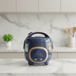 Multifunctional Mini Rice Cooker Smart Digital Timer <b>Control</b> 0.6-1.5L Capacity Portable Design Home Appliance Mechanical Timer C - Product Image 3