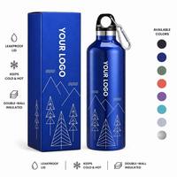 Bouteilles d'eau sportives en acier inoxydable 304 réutilisables en gros (ODM & OEM) – 500 ml avec logo personnalisé