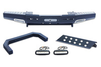 Kits de carrosserie automobile tout-terrain, accessoires, pare-chocs en acier pour Land Rover Defender 90 110, accessoires automobiles