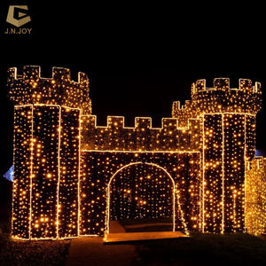 SGLS03 حديقة تسلية في الهواء الطلق ضوء النحت مهرجان الديكور للماء 3D سيارة ضوء فانوس - Product Image 3