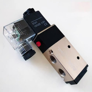 Válvula Solenoide Neumática de Control Direccional Doble de 5/<span class=keywords><strong>2</strong></span> Vías y 5 Puertos, 4V220-06, 12V 24V CC 110V 220V CA - Product Image 1