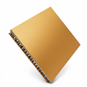 Échantillon gratuit de panneau en aluminium nid d'abeille recouvert de PVDF pour revêtement mural extérieur, façade architecturale - Product Image 1