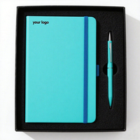 Personalisierte Notizbücher mit Eigenem Logo, A5-Format, Vollfarbdruck, Planer-Notizbuch-Geschenkset mit Stift