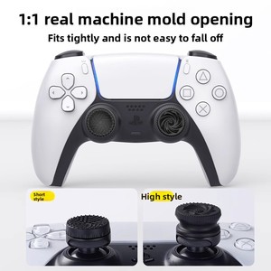 Chống trượt phím điều khiển mũ chống mặc nút bảo vệ bao gồm cho ps5 cho PS4 Trò chơi giao diện điều khiển Điều khiển nâng cao Nút mũ - Product Image 3