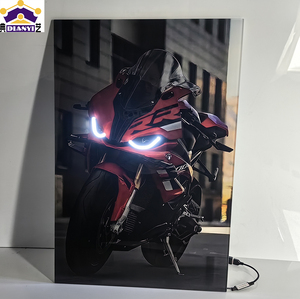 Customized Led Car <strong>Poster</strong> Neon Light up Light Box Sign Wall Neon Car <strong>Posters</strong> for Bedroom Game Room Decor - Product Image 6