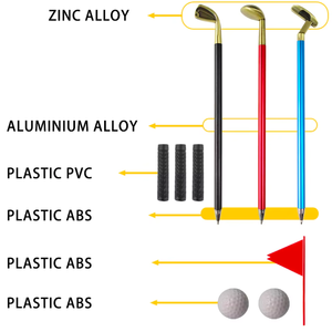 मजेदार डेस्कटॉप मिनी गोल्फ कोर्स खेल गोल्फ बॉल पेन ग्रीन फ्लैग गिफ्ट सेट गोल्फ - Product Image 3