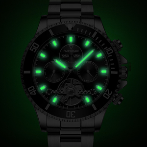 Đồng hồ tự động dành cho nam Đồng hồ cơ khí tự lên dây Skeleton Tourbillon Đồng hồ đeo tay nam chống nước Đồng hồ kinh doanh dạ quang - Product Image 3