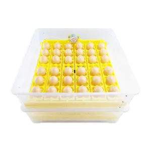 Prix le plus compétitif haute capacité entièrement automatique 72 œufs incubateur d'œufs