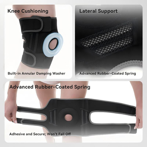 Rodillera Boer con Estabilizadores Laterales y Almohadillas de Gel para la Rótula para una Rápida Recuperación, para Hombres y Mujeres - Product Image 2