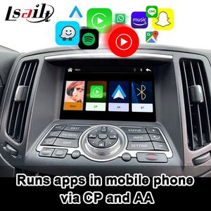 شاشة لاسلكية CP AA بوصة لـ Infiniti G G37 G51-من من من من نوع QX Nissan للملاحة ، HD by Lsailt - Product Image 6