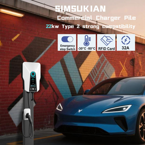 Chargeur EV niveau 2 7KW/11KW/22KW | Station de charge rapide murale pour Tesla, <span class=keywords><strong>BMW</strong></span>, Nissan et toutes les voitures électriques GBT/CCS/Type 2 - Product Image 3