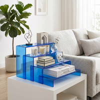 Présentoir Empilable en Acrylique Poli, Solution Tout-en-un pour Parfums, Objets de Collection et Présentation Commerciale