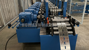 Machine de formage à froid pour supports de panneaux photovoltaïques, ligne de production de systèmes de montage solaire automatiques, machine de fabrication de profilés en C Unistrut - Product Image 5