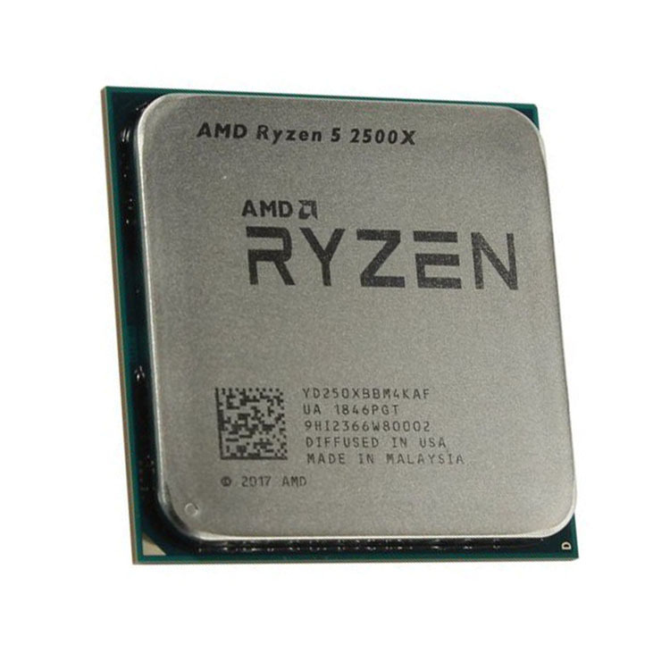AMD Ryzen 5 2500X OEM CPU - 4 Cores, 3.6GHz, AM4 Socket - Ideal