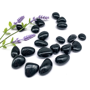 Bán buôn tinh thể tự nhiên màu đen <span class=keywords><strong>Tourmaline</strong></span> sụt giảm đá pha lê thạch anh đánh bóng đen <span class=keywords><strong>Tourmaline</strong></span> sỏi để bán - Product Image 5