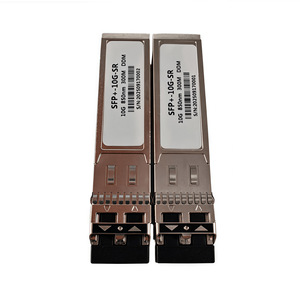SFP + โมดูลออปติคัล10Gbps พอร์ต LC 20กม. DDM การสื่อสารผ่านสายไฟเบอร์เกรดอุตสาหกรรม - Product Image 2