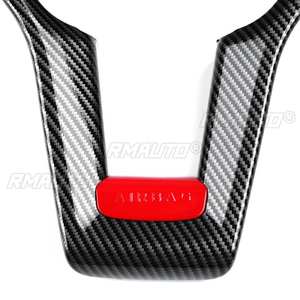 ฝาครอบตกแต่งกรอบพวงมาลัยรถยนต์สำหรับ Mercedes Benz C E CLA CLASS W204 W212 W117 C172 C218 2012-2014 สำหรับสไตล์ AMG - Product Image 5