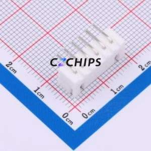 ZX-XH2.54-6PWZ Wire-to-Board Pin Header Bent Lead Through Hole,P=2.5mm Connector 1x6P 2.5mm Right Angle Insert XH - Product Image 2