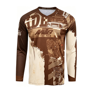 Abbigliamento Protettivo per Motocross Adulti con Logo Personalizzato Stampato, Estivo, Antivento, Traspirante, ad Asciugatura Rapida, 100% Poliestere, Taglie Grandi - Product Image 4
