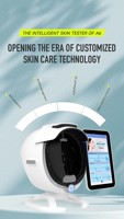Analyseur de peau facial professionnel par IA, imagerie multispectrale, machine de scan cutané, adapté aux salons de beauté et aux spas