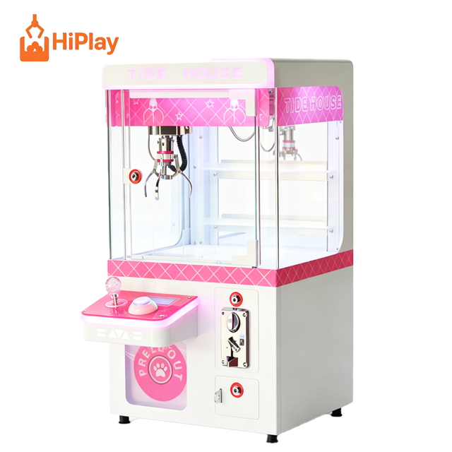 Tabletop Coin Operated Claw Machine Mini Bartop Crane Toy Vending Machine for Blind Box Tide Play and Capsule Gifts