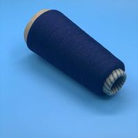Fil mélangé polyester-coton 50/50 21S pour tissus tissés, vêtements de travail, matière première textile