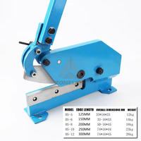 Cisaille manuelle Petite Guillotine Cisailles à tôle fine Coupe industrielle Cuivre Aluminium Fil de fer Outils de coupe de métal
