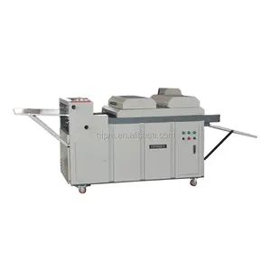 Cf650 750 Semi-Automatische Papier Volledige Uv Coating Machine Algehele Uv Verdwijnen Machine