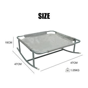 कस्टम नया डिजाइन फोल्डेबल गोल नरम बिल्ली बिस्तर गुफा गुफा के साथ लुभावनी हैममॉक - Product Image 4