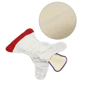 洗えるおむつインサート4層麻綿再利用可能な布おむつライナーパッド赤ちゃん交換パッドおむつライナーインサートパッド - Product Image 4