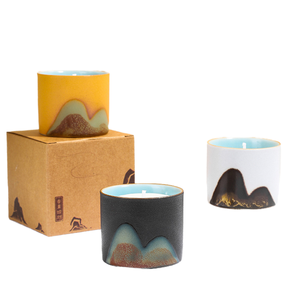 Custom Ceramic Jar Handmade Chinese Wind Style <strong>50G</strong> Soy Wax Scented <strong>Candle</strong> Aromatherapy Non Toxic Home Decoration Wedding Holiday - Product Image 4