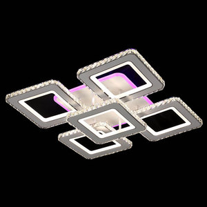 Haute luminosité luxe conçu encastré salon chambre 198w chambre lumières carré Led plafonniers pour la maison 3000K-6500K - Product Image 2