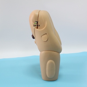 Modèle médical avancé de haute qualité pour la formation en soins infirmiers, avec parties génitales masculines, cathétérisme urétral et lavement, couleur chair - Product Image 4