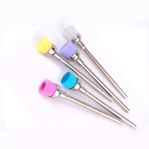 <b>Mini</b> Nail Dust Cleaning Brush 3/32 Inch White Acrylic Nail <b>Drill</b> Brush Electric Nail <b>Drill</b> Bits Cleaner Manicure Tool - Product Image 2
