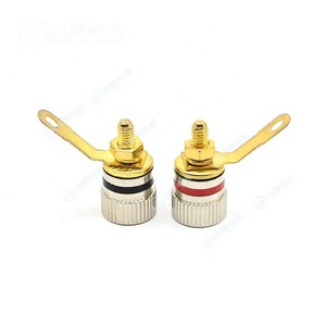 מסופי רמקול היפי 4 מ "מ בננה הודעות מחייב קישוריות שמע מעולה עבור מגברים מערכות וידאו חסמי מסוף מוצר - Product Image 1