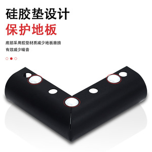 Furniture <b>Leg</b> Metal Semicircular 7 Shaped Heavy Duty <b>Sofa</b> Support Modern Design - Product Image 5