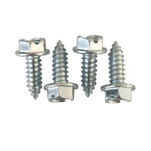 Bride hexagonale à vis de haute qualité avec un mot dent traitement thermique des ongles de taraudage antidérapant zinc de couleur environnementale pour châssis - Product Image 4