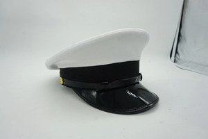 Sombrero <span class=keywords><strong>de</strong></span> Aviador blanco personalizado, sombrero <span class=keywords><strong>de</strong></span> <span class=keywords><strong>capitán</strong></span> <span class=keywords><strong>de</strong></span> <span class=keywords><strong>yate</strong></span>, sombrero <span class=keywords><strong>de</strong></span> marinero con logotipo bordado, gorra <span class=keywords><strong>de</strong></span> piloto, <span class=keywords><strong>uniforme</strong></span> al por mayor, sombrero con visera - Product Image 2